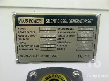 Generator set PLUS POWER