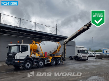 Concrete mixer truck SCANIA P 410