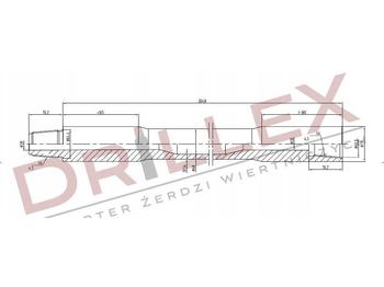 Directional boring machine Vermeer D36x50 Φ68 3m Drill pipes, żerdzie: picture 1
