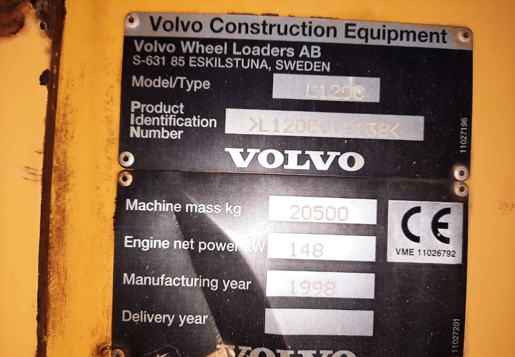 Wheel loader Volvo L 120 C: picture 12