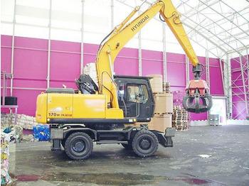 HYUNDAI 170W-7 - Wheel excavator
