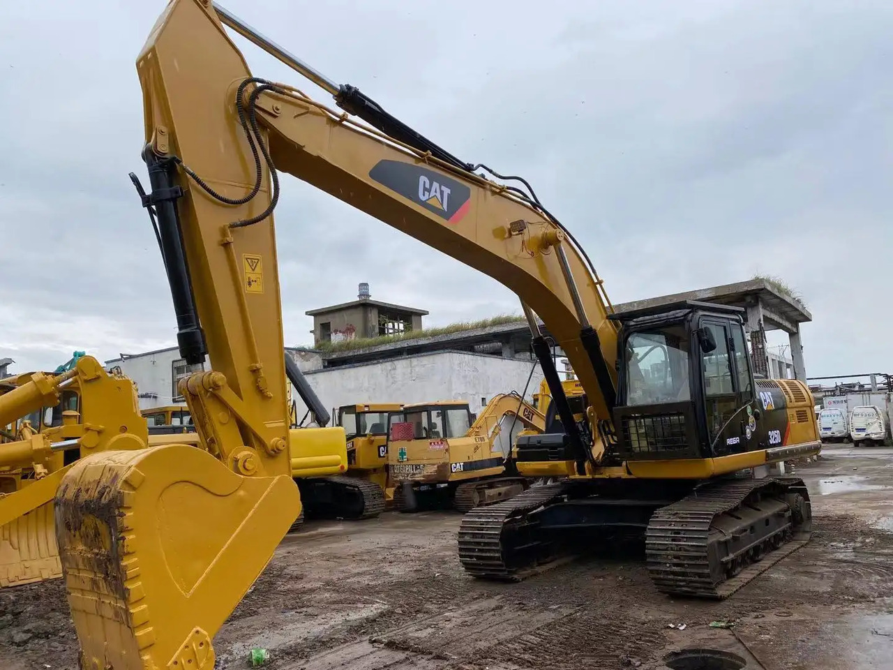 Crawler excavator good condition used caterpillar excavator 325D used cat excavator cheap price 325D 325DL for sale: picture 5