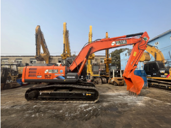 Crawler excavator second hand  Hitachi ZX200-3G hydraulic crawler excavator 20 ton excavating machinery  used Hitachi ZX200 ZX200-3G: picture 4