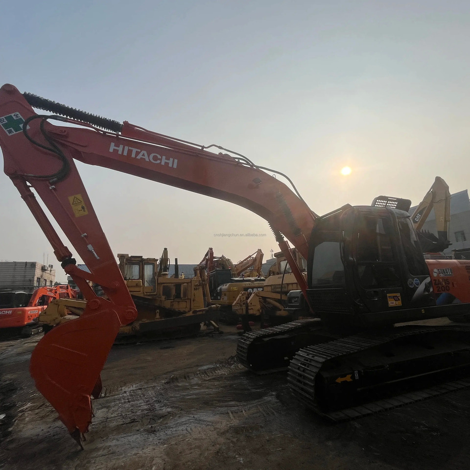 Crawler excavator second hand  Hitachi ZX200-3G hydraulic crawler excavator 20 ton excavating machinery  used Hitachi ZX200 ZX200-3G: picture 2