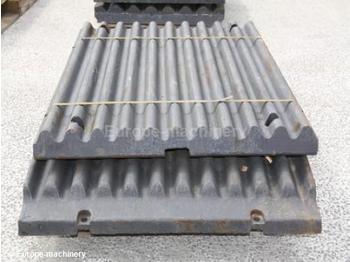  swing jaw plate Extec C12 - Construction machinery