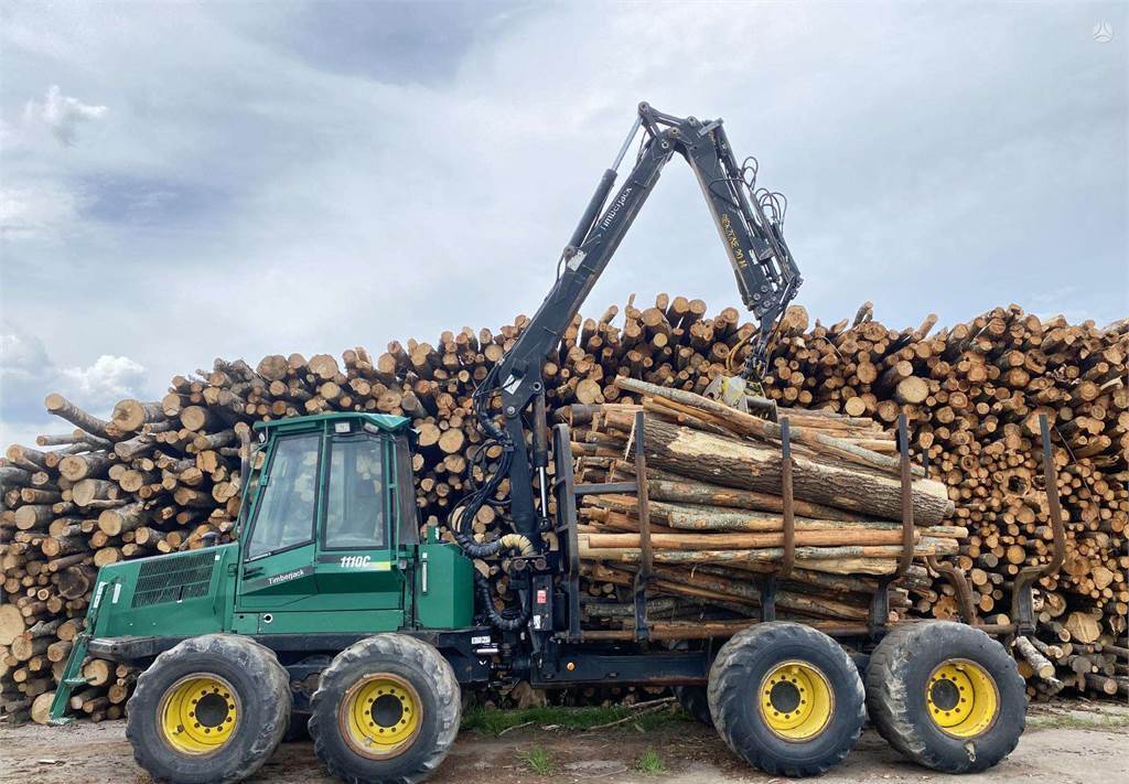 Forwarder Timberjack 1110 C: picture 3