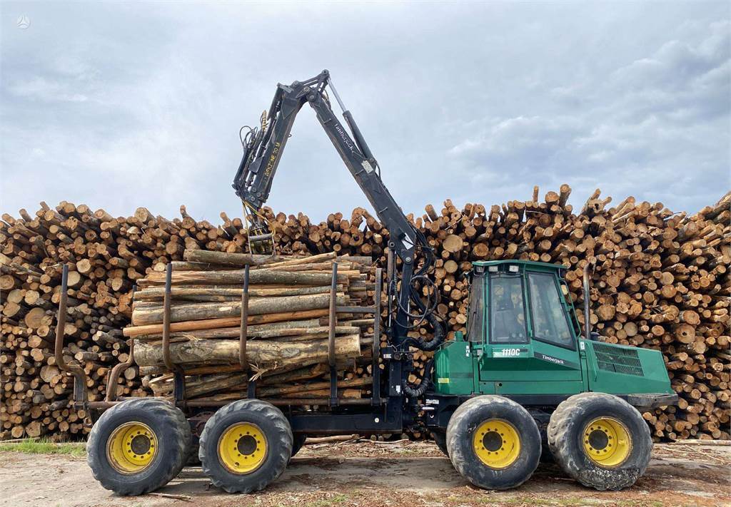 Forwarder Timberjack 1110 C: picture 6