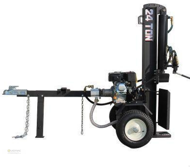 New Log splitter Vemac Spalter Holzspalter HSA25 25ton 7PS Benzin Motor Anhänger Traktor: picture 2