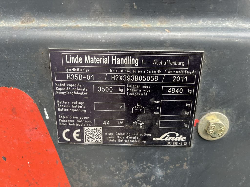 Lease a  Linde H35D-01 Linde H35D-01: picture 4