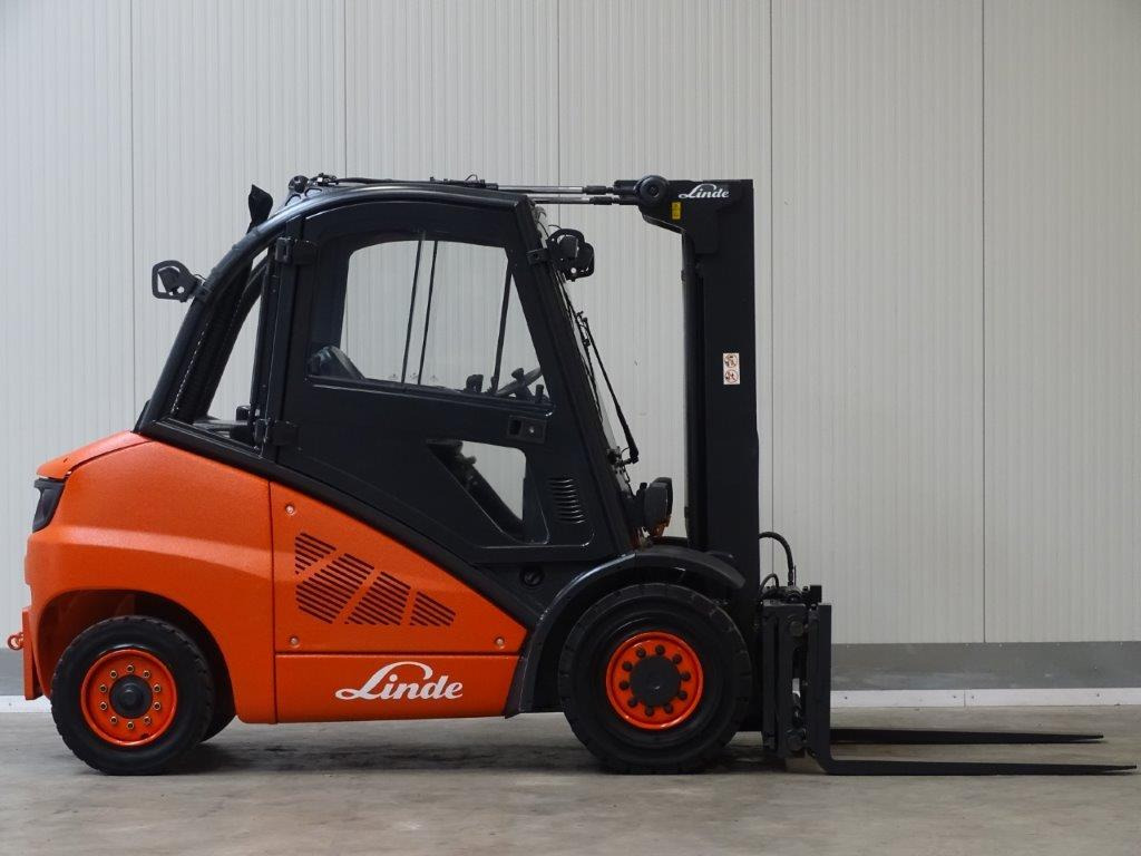 Forklift Linde H50D-02 - TRIPLEX: picture 6