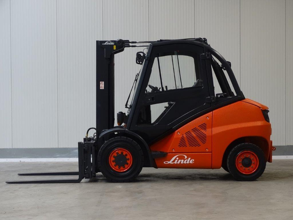 Forklift Linde H50D-02 - TRIPLEX: picture 4