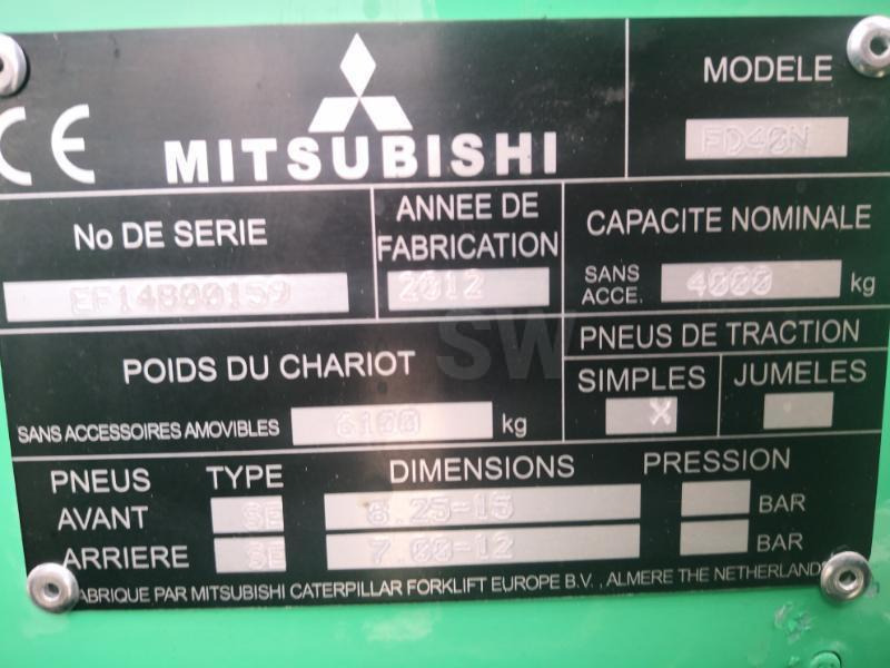 Diesel forklift Mitsubishi FD40N: picture 13