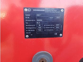Telescopic handler WEIDEMANN 5080 T