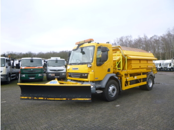 Vacuum truck D.A.F. LF 55.220 4x2 RHD snow plough / salt spreader: picture 1