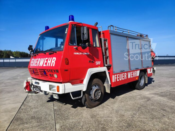  - STEYR 791 4x4 Feuerwehr Kran, Seilwinde & Lichtmast - Fire truck
