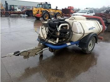  Brendon Bowsers Single Axle Plastic Water Bowser, Yanmar Pressure Washer - Pressure washer