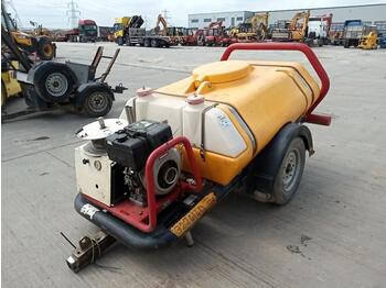  Brendon Bowsers Single Axle Plastic Water Bowser, Yanmar Pressure Washer (Spares) - Pressure washer