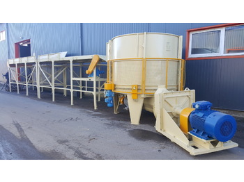 Tool/ equipment Straw cutting line with a hammer mill