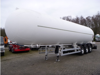 Tank semi-trailer for transportation of gas Acerbi Gas tank steel 55 m3: picture 1