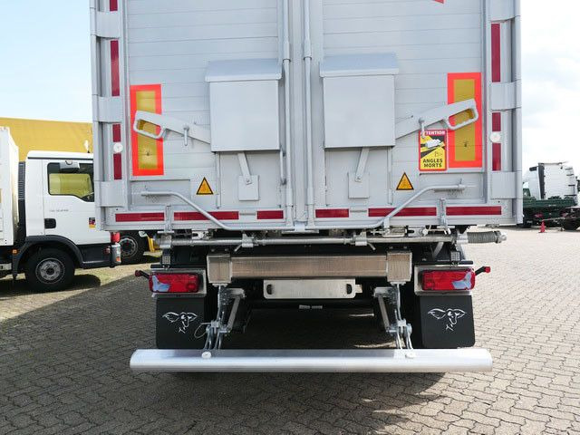 Tipper semi-trailer Benalu Bulkliner, Alu, Alu-Chassis, Kombitüren, 52m³: picture 6