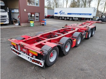 Container transporter/ Swap body semi-trailer Broshuis 2 CONnect - 2AKCC + 3AKCC - 5-assen SAF - Drumbrakes - LED lights (O488): picture 1