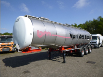 Tank semi-trailer for transportation of food Burg Beer food tank inox 31 m3 / 1 comp: picture 1