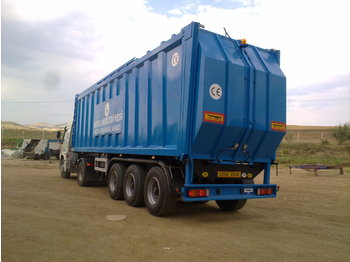 New Walking floor semi-trailer for transportation of garbage CUHADAR 2021: picture 1