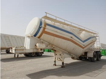 Tank semi-trailer for transportation of cement Cement Bulk Trailer: picture 1