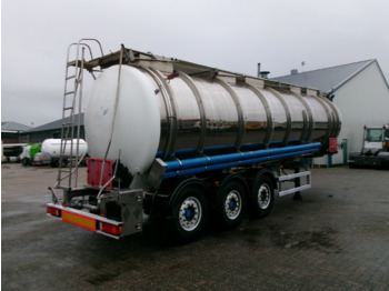 Tank semi-trailer for transportation of chemicals Clayton Chemical tank inox 37.5 m3 / 1 comp: picture 4