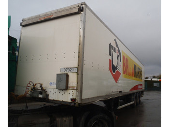  TROUILLET KOFFER unfall - Closed box semi-trailer