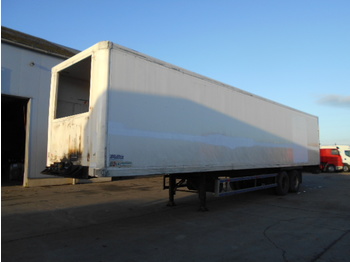 Trax S332DAP (ISOLATED BOX / DOUBLE TIRE) - Closed box semi-trailer