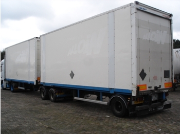 Trouillet Closed box mega - Closed box semi-trailer