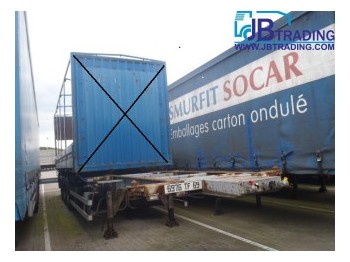 Trouillet Original 2 x 20 / 30 / 40 FT - Container transporter/ Swap body semi-trailer