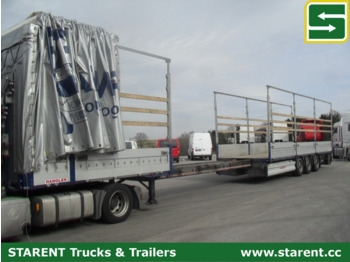 Hangler Megatrailer, ausziehbar auf 20,9 m, Bordwände - Curtainsider semi-trailer