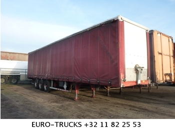 TROUILLET ST3312 mit SCHEIBEBREMSEN - Curtainsider semi-trailer