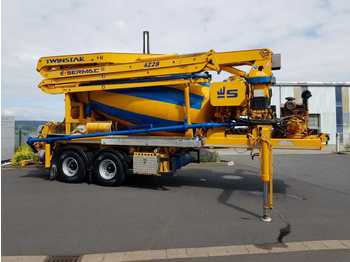 Semi-trailer DE BUF ST2 Sermac Pumpe 28m/Mischer 9m³