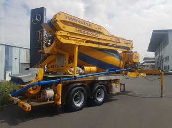 Semi-trailer DE BUF ST2 Sermac Pumpe 28m/Mischer 9m³
