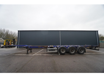 Container transporter/ Swap body semi-trailer D-Tec 3 AXLE CONTAINER TRANSPORT TRAILER EXTENDABLE 45 FT: picture 1