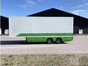 Closed box semi-trailer Diversen Be oplegger 5.5 ton met laadklep 1000 kg: picture 1