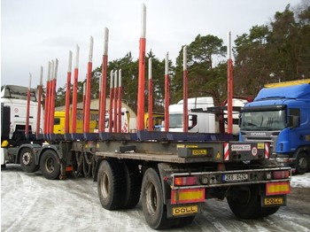 Doll Holztransporter Lange 8,9m - 13,4m - Semi-trailer