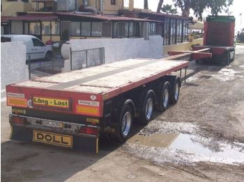 Doll DOLL  P4H-T - Dropside/ Flatbed semi-trailer