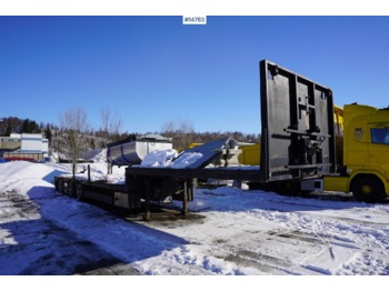 HRD jumbo Semihenger - dropside/ flatbed semi-trailer