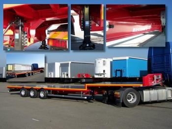 Kässbohrer JB JUMBOSATTEL 92 cm / BPW / 5400 kg leer NEU - Dropside/ Flatbed semi-trailer