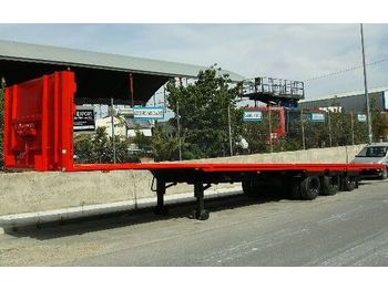 Mega 3 EJES - Dropside/ Flatbed semi-trailer