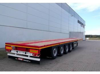 Naczepa platforma 4 osiowa MAX Trailer  - dropside/ flatbed semi-trailer
