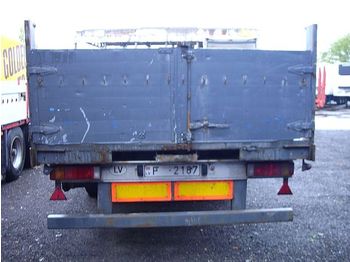 Närko 2PP3 AL18 395 - Dropside/ Flatbed semi-trailer