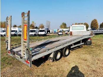 Autotransporter semi-trailer EGYEDI Veldhuizen Gépszállító tréler BE félpót: picture 1