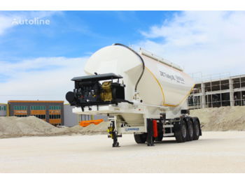 New Tank semi-trailer for transportation of cement EMIRSAN W Type Cement Tanker Trailer from Factory: picture 1