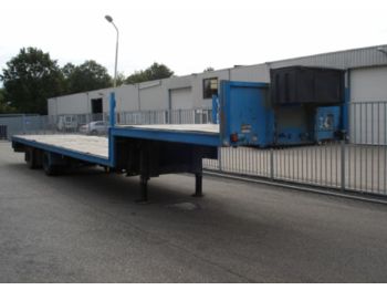 Dropside/ Flatbed semi-trailer Faymonville 2 Assige Semi Dieplader: picture 1
