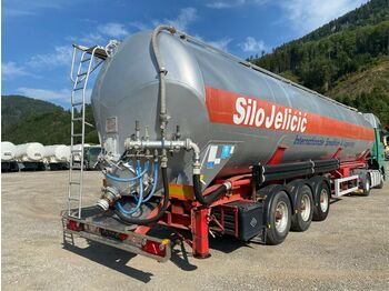 Silo semi-trailer for transportation of silos Feldbinder 65m3 - Kippsilo: picture 1
